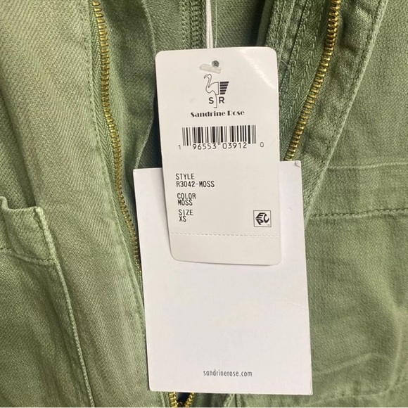 Free People Green and Blue Color Block Jumpsuit - Picture 4 of 5